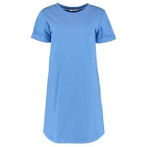 Ann dame t-shirt kjole - Blå - Størrelse L