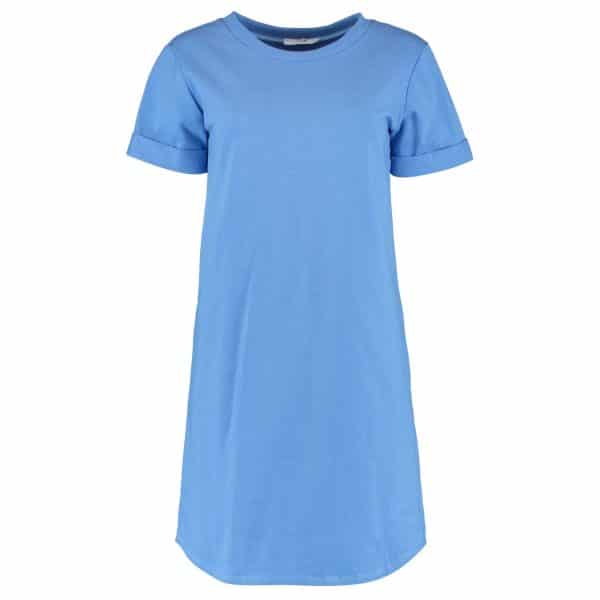 Ann dame t-shirt kjole - Blå - Størrelse S