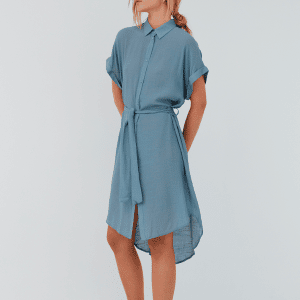 Sofie Schnoor Kjole S222 5080, Farve: Blå, Størrelse: XL, Dame