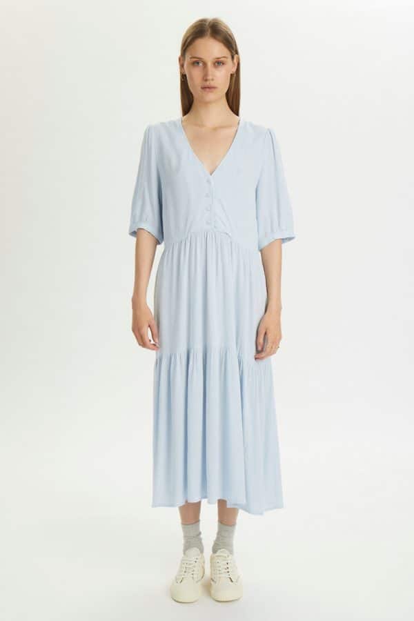 Karen By Simonsen Birdiekb Kjole 1004 144110 Heather, Størrelse: 44, Farve: Heather, Dame