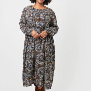 Adia - Kjole - Adamare - Ocean Blue