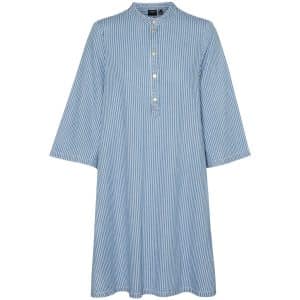 Vero Moda dame kjole VMPIPER - Medium Blue Denim WHITE STRIPES