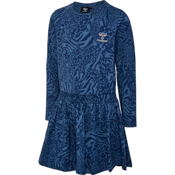 Wild kjole langærmet - DARK DENIM - 122