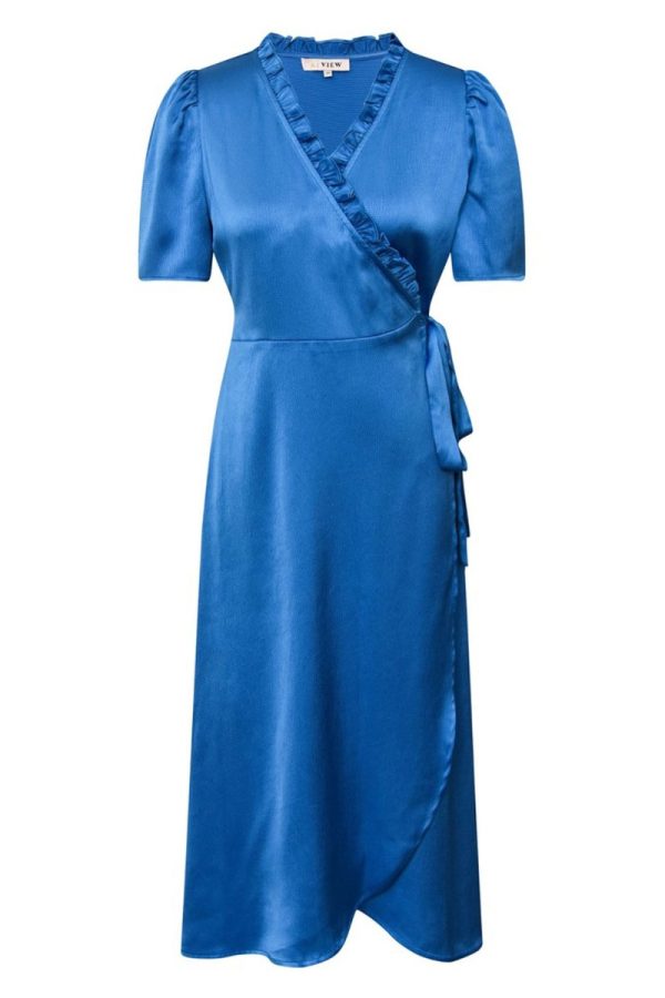 A-View - Kjole - Peony Dress - Blue