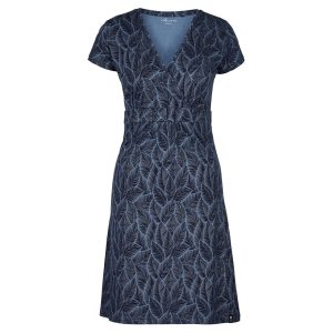 Frilufts Womens Hedje Printed Dress (Blå (INSIGNIABLUE AOP NAIVE FLOWERS) Large)