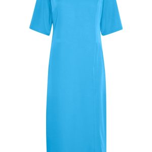 Gestuz - Kjole - MelbaGZ Long Dress - Malibu Blue