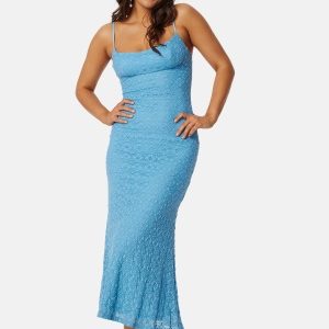 Bardot Adoni mesh midi dress Blue 38(UK10)