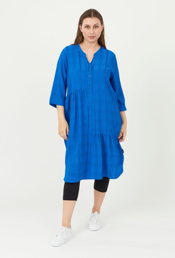 Pont Neuf - Kjole - Pnyasmin - Medium Blue - 2xl/52