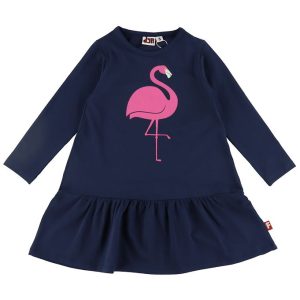 DYR-Cph Kjole - Dyrbirdy - Dark Navy Flamingo