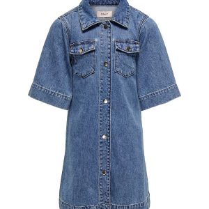 Kids Only Kjole - KogTova - Medium Blue Denim