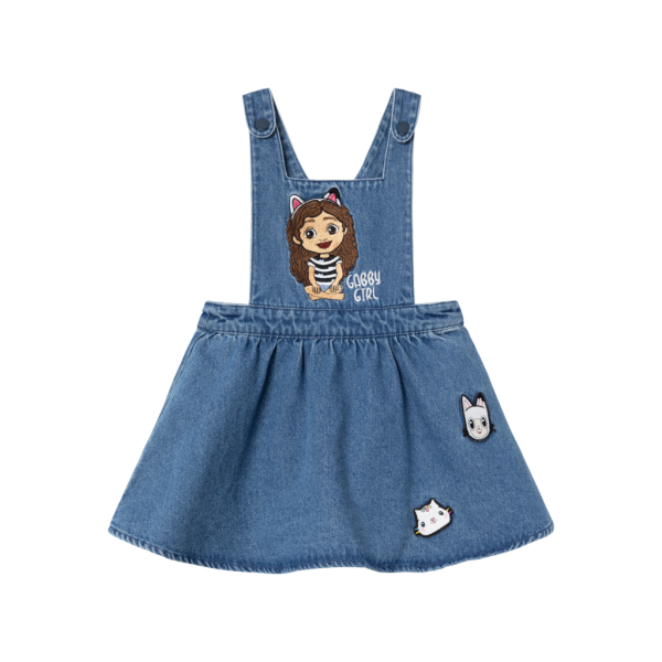 NAME IT Gabby Cat Denim Spencer Kjole Judit Dark Denim