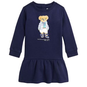 Polo Ralph Lauren Kjole - Navy m. Bamse