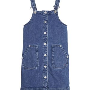 Tommy Hilfiger Kjole - Pinafore Denim - Floppyrigid