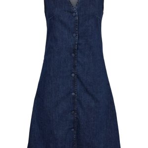 Nümph - Kjole - Nuamber Dress - Dark Blue Denim