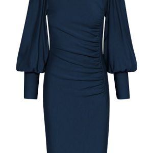 Gestuz - Kjole - RifaGZ Puff Dress - Dress Blues