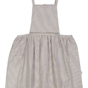 Wheat Kjole - Pinafore Grethe - Classic Blue Stripe