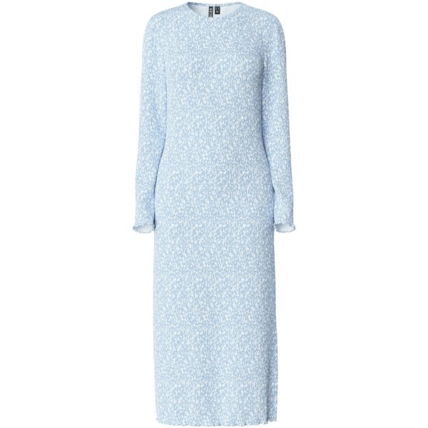 PIECES dame kjole PCFLORA - Cashmere Blue Flowers