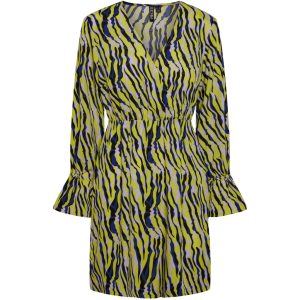 Pieces dame kjole PCSALLY - Mazarine Blue Multi Abstract
