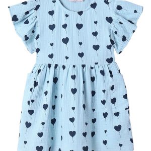 Fliink Kjole - Love - Dream Blue