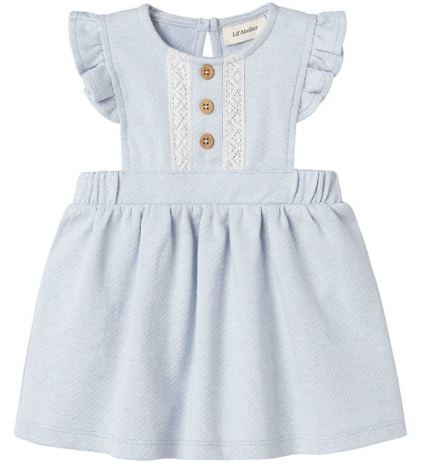 Lil' Atelier Kjole - NbfHaddie - Zen Blue