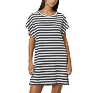 Marc O Polo Dress Hvid/Blå X-Large Dame