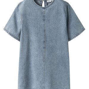 Name It Kjole - NkfBeau - Medium Blue Denim