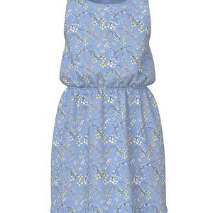 Name It Kjole - NkfVigga - Serenity/Serenity flower