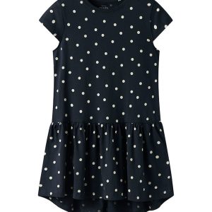 Name it Kjole - NkfVigga - Dark Sapphire/Dot