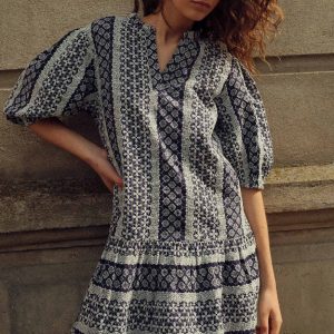 Noella Kjole - Lillianna - Navy Sugar