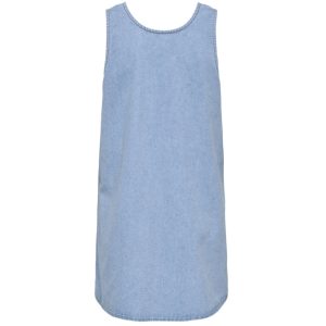 ONLY dame kjole ONLANNIE - Light Blue Denim