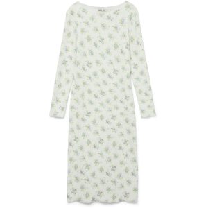 VERO MODA dame kjole VMJULIA - Snow White AIRY BLUE