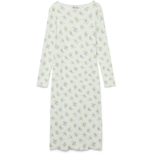 VERO MODA dame kjole VMJULIA - Snow White AIRY BLUE