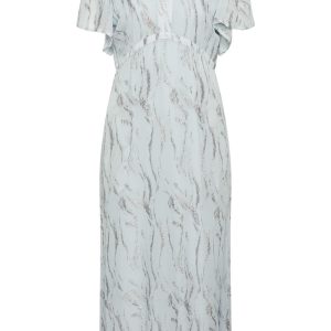 Bruuns Bazaar - Kjole - OdiaBBMajly dress - Summer Sky
