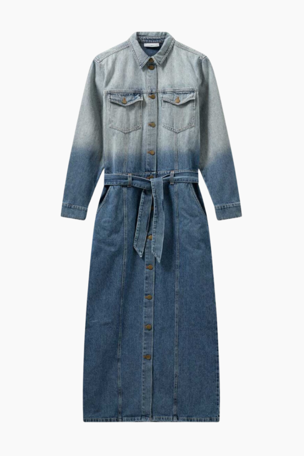 Dip Dye Dress - Dip Dyed Denim - H2O Fagerholt - Blå S