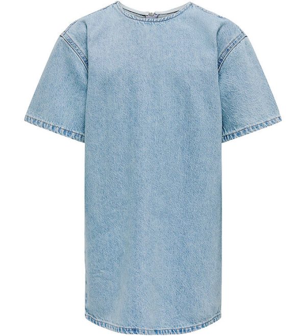 Kids Only Kjole - KogBarbara - Medium Blue Denim