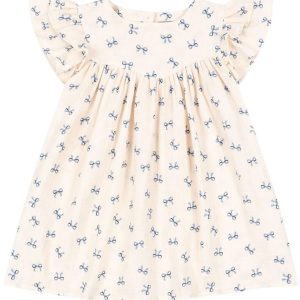 Konges Sløjd Kjole - Musselin - Coco - Bow Blue