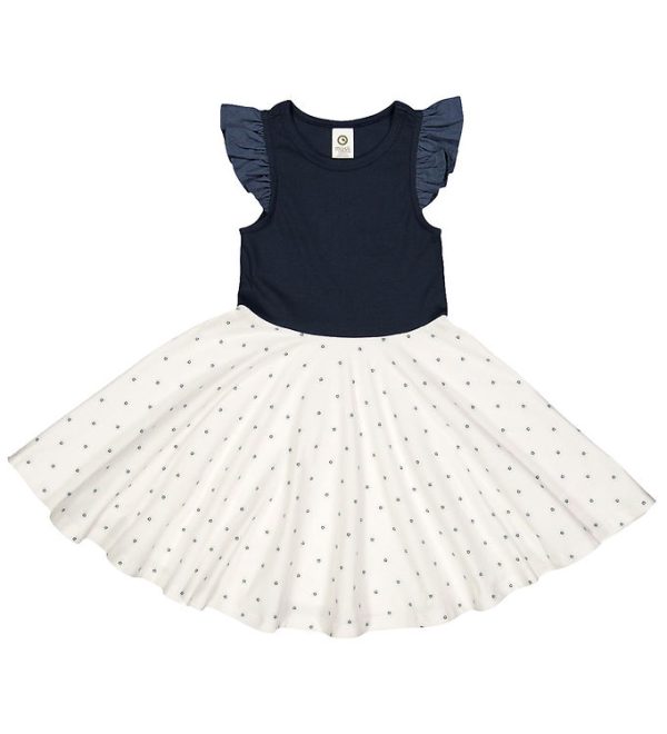 Müsli Kjole - Rib - Daisy - Night Blue