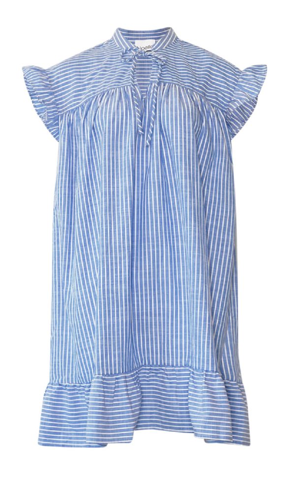 Noella Kjole - Linnea - Blue Stripe