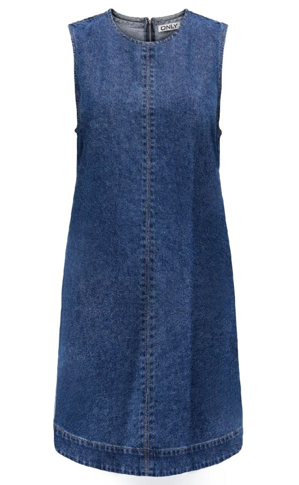 ONLY Kjole - Dorsi - Medium Blue Denim