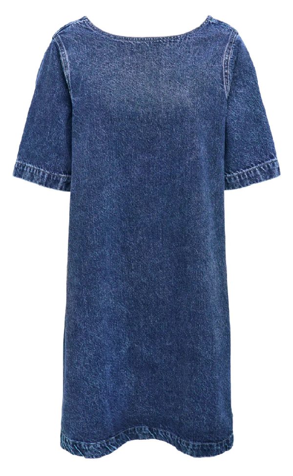 ONLY Kjole - Gigi - Medium Blue Denim