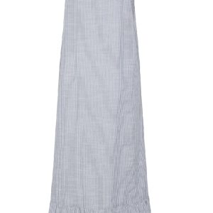 Pieces Kjole - Apia - Coronet Blue/Bright White