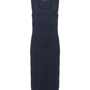 Rosemunde Kjole - Billie Reversible - Midi - Dark Blue