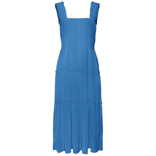 VERO MODA dame kjole VMMENNY - Ibiza blue