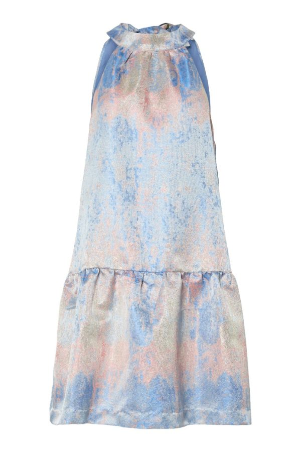 Y.A.S - Kjole - Nanta Halterneck Dress - Coral Blush