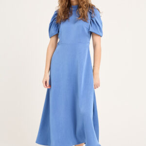 A-View - Kjole - Rutina Dress - Medium blue (Levering slut juli)