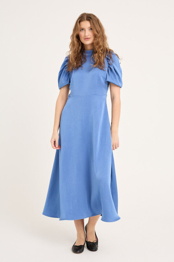 A-View - Kjole - Rutina Dress - Medium blue (Levering slut juli)