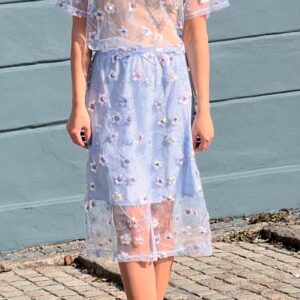 A-View - Nederdel - Denja Skirt - Light Blue