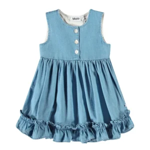Calvina Kjole - Sky indigo - 80
