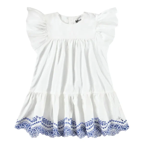 Cammas Kjole - Crisp white - 86