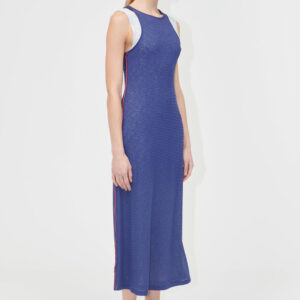 Double Layer Tank kjole - Light Blue/Midnight Blue